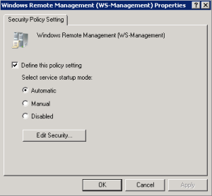 Powershell Remoting from Group Policy