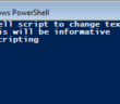 Powershell csv text change