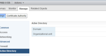 How to Join VMware VCSA to domain