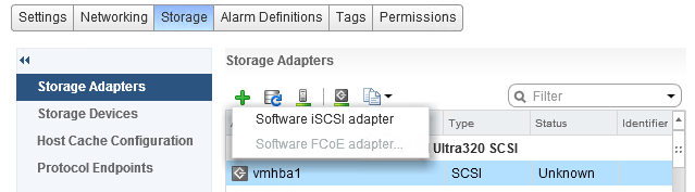 Configure iSCSI Port Binding in ESXi