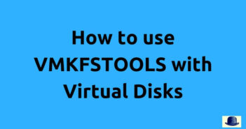 How to use vmkfstools for virtual disks