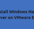 Install Windows Nano Server on VMware ESXi