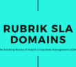 Rubrik SLA Domains